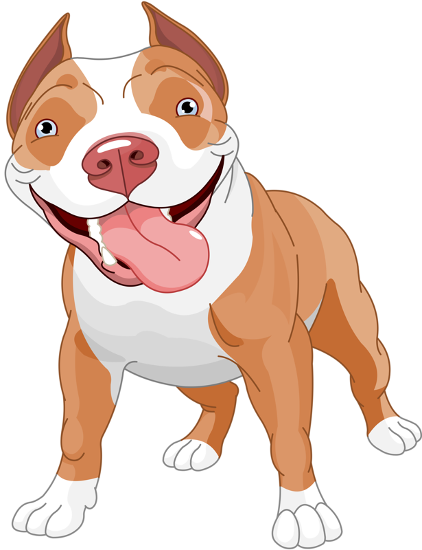 Pitbull Clipart Transparent Silueta De Un Pitbull Png