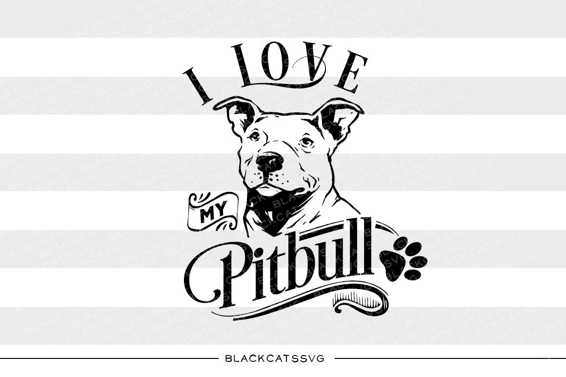 Pitbull clipart svg, Pitbull svg Transparent FREE for download on