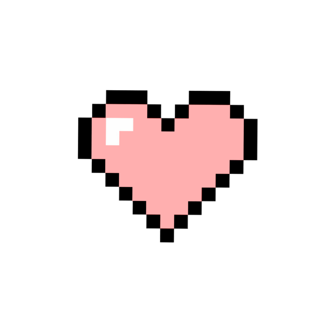 pixel hearts png