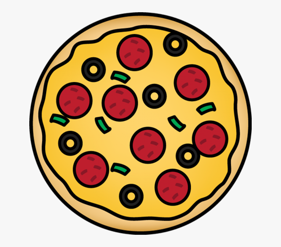 pizza clipart circle
