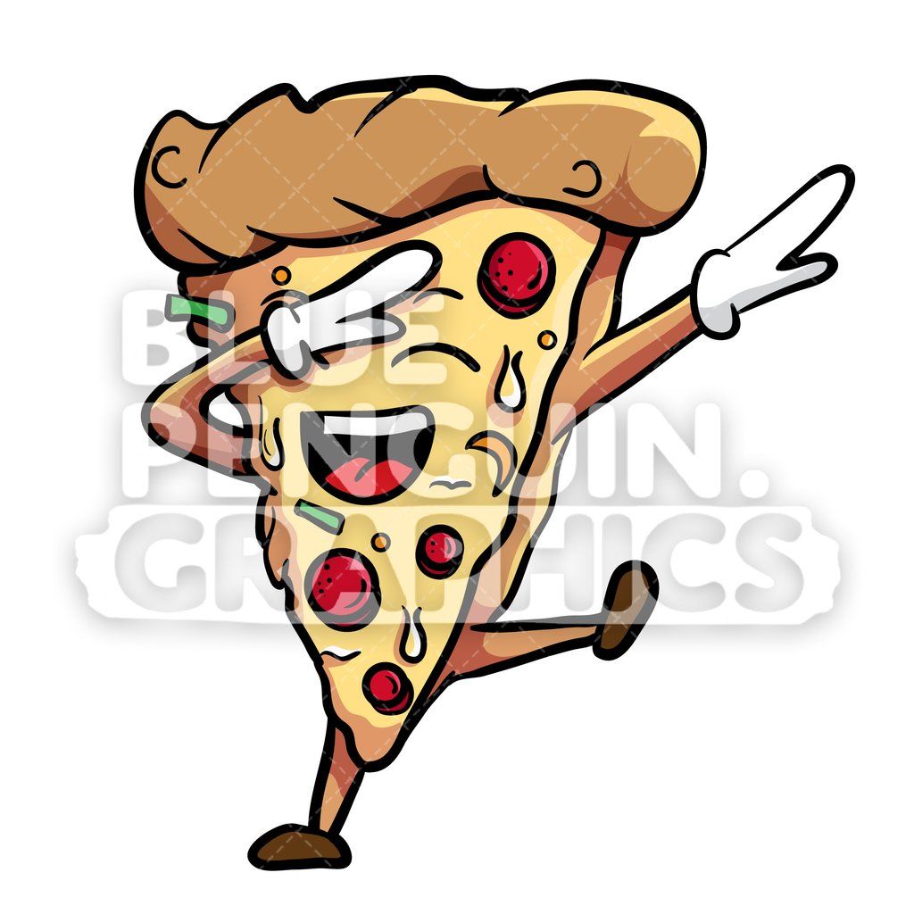 pizza clipart dancing