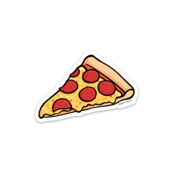 The slice sticker . Pizza clipart pepperoni pizza
