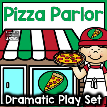 Dramatic play set . Pizza clipart pizza parlor