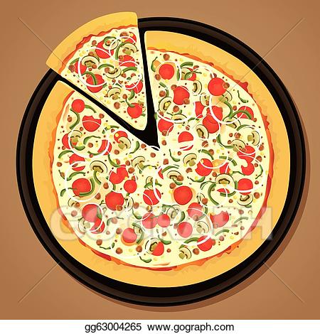 pizza clipart round pizza