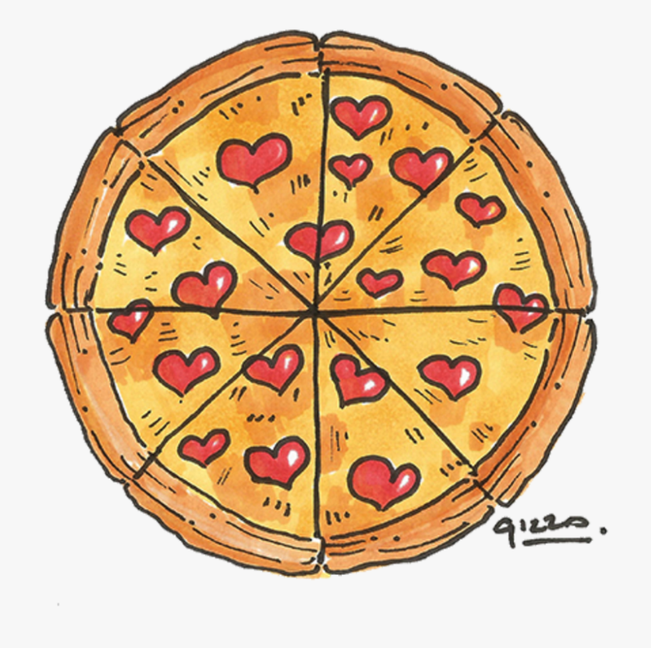 pizza clipart word