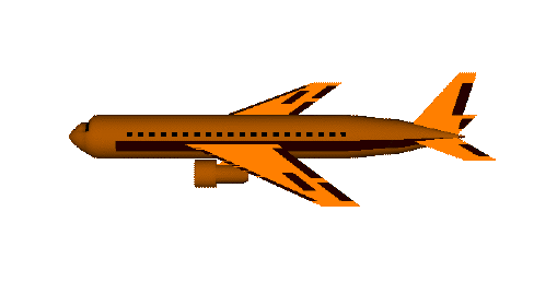 plane clipart animation