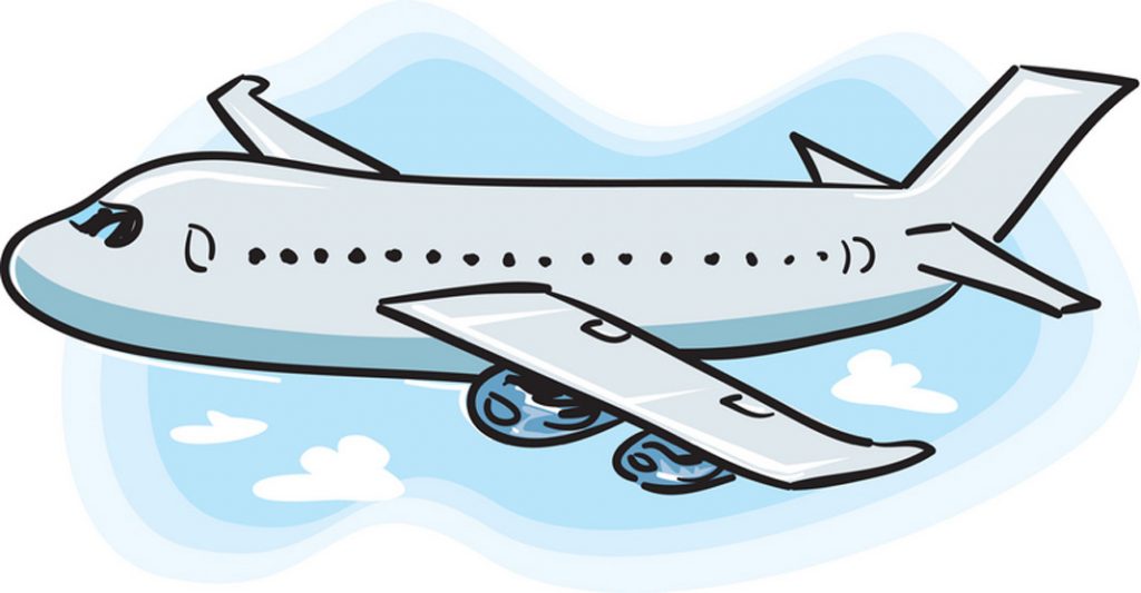 Plane clipart commercial airplane.  clipartlook