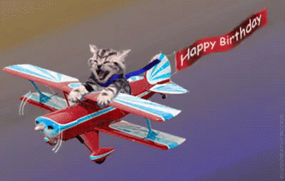 plane clipart happy birthday