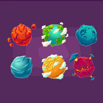Planet clipart alien planet. Png vector psd and