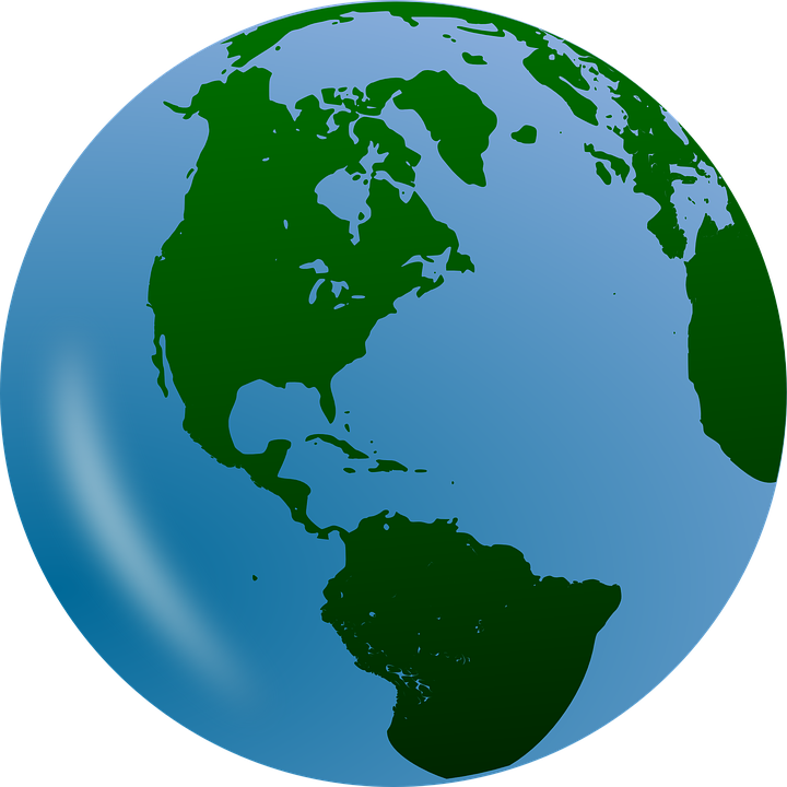 Planet clipart animated globe. Half earth many interesting