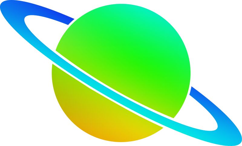 planets clipart ring logo