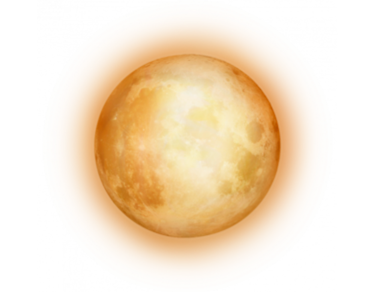 planet clipart glowing
