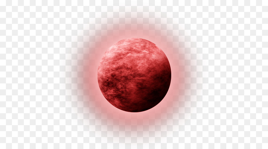 planet clipart red moon