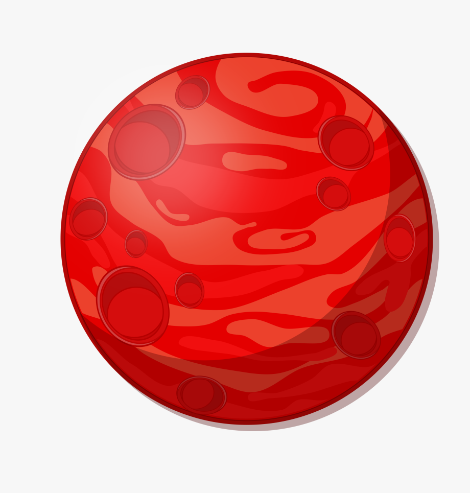 planet clipart red planet