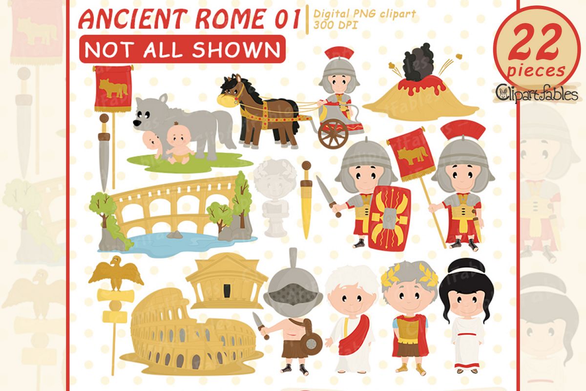Rome clipart many. Ancient travel clip art