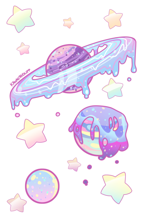 planets clipart aesthetic