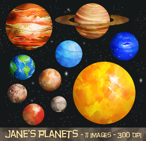 planet clipart outer space