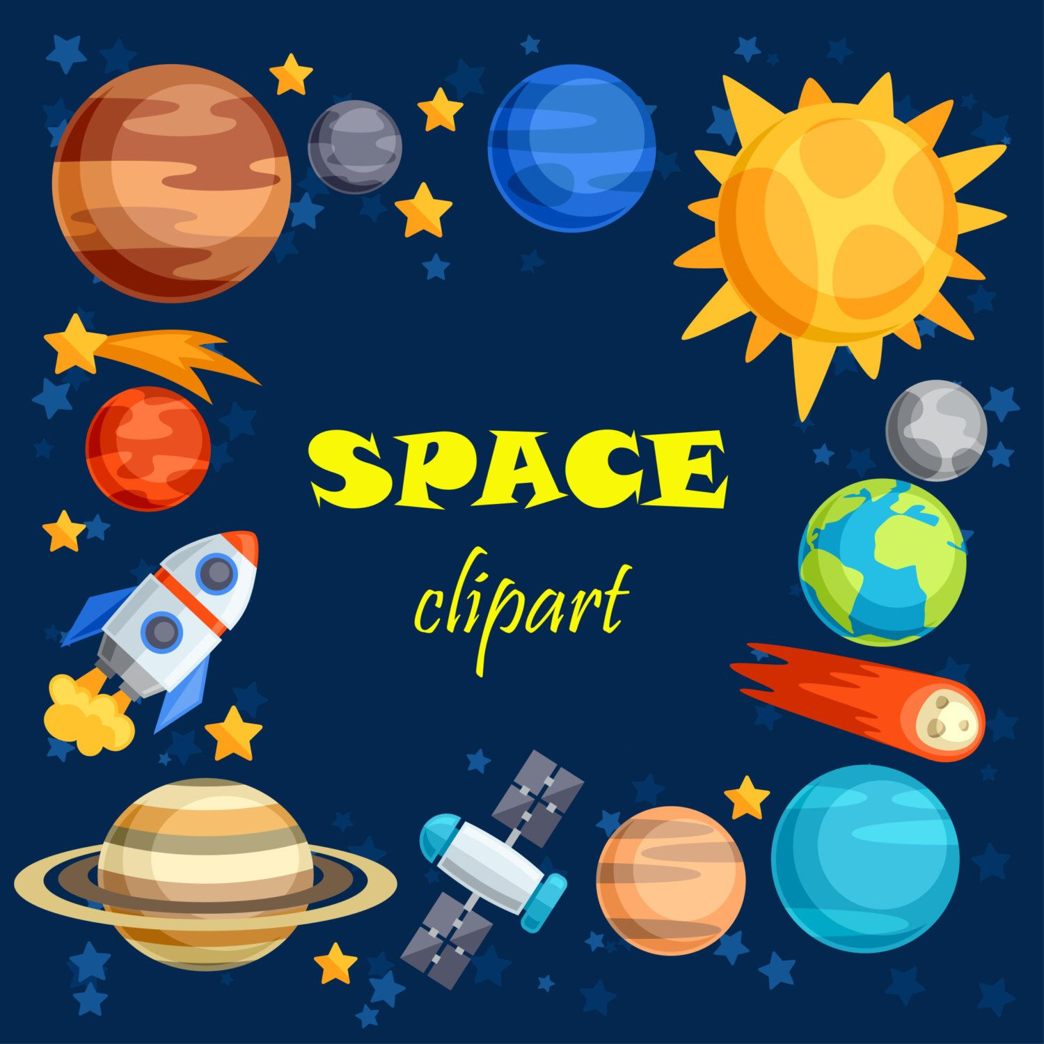 planeten clipart space thing
