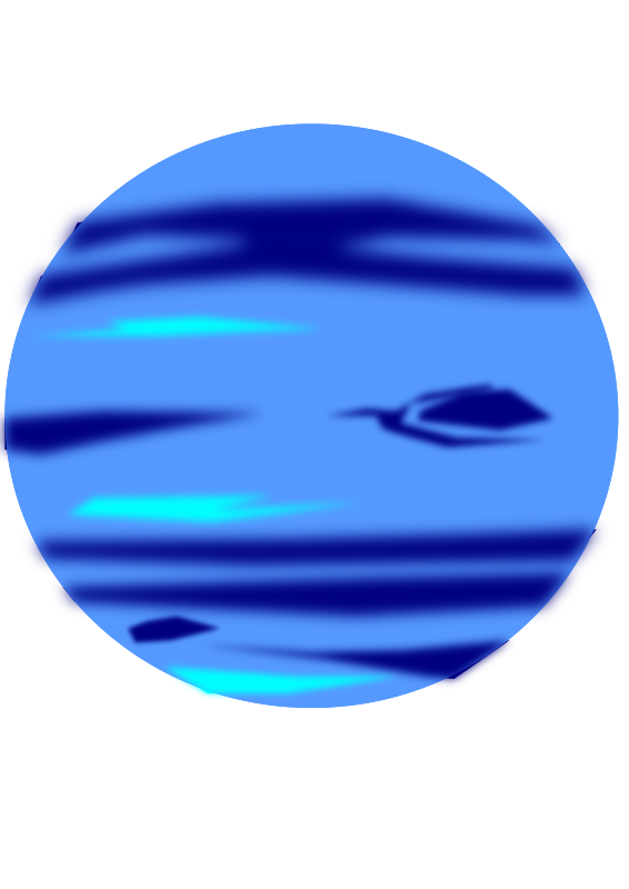 planets clipart face