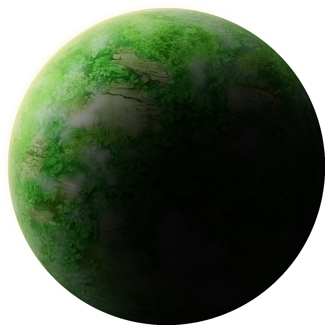 planets clipart green planet