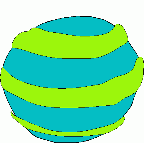 planets clipart green planet