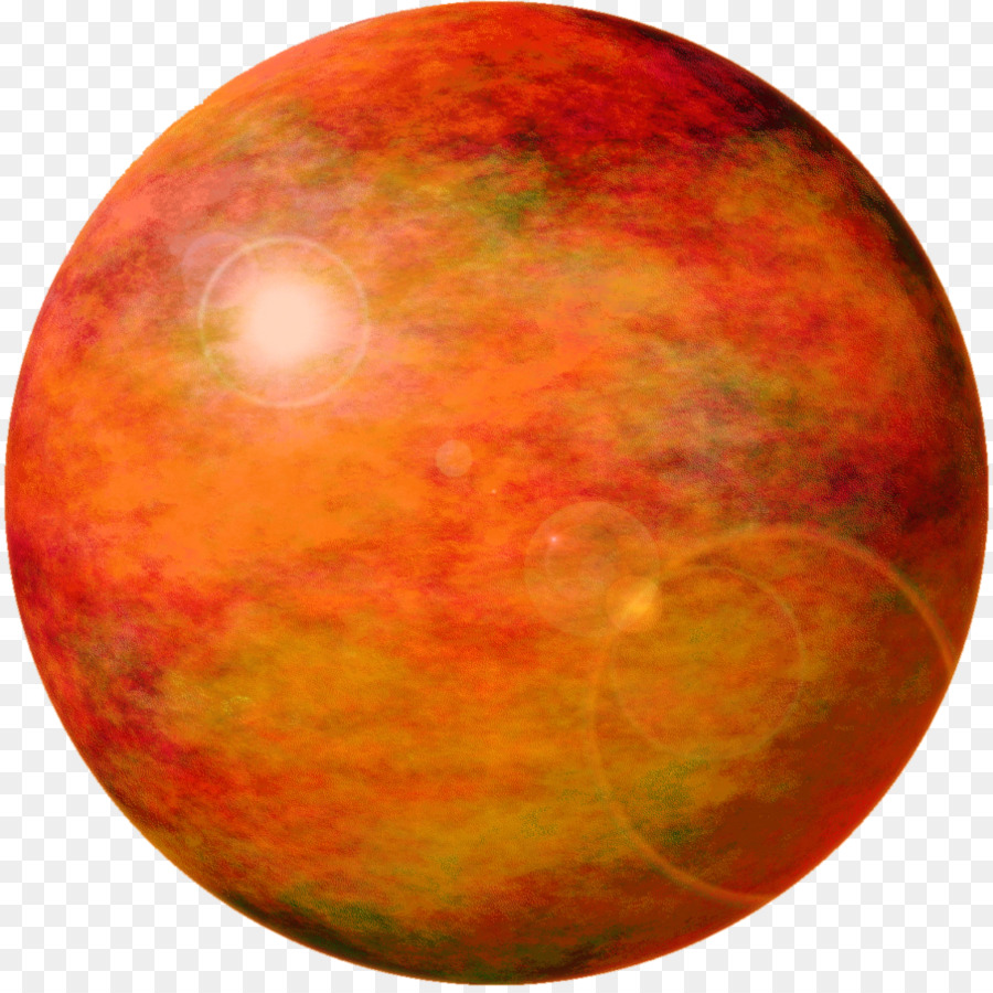 planets clipart orange planet