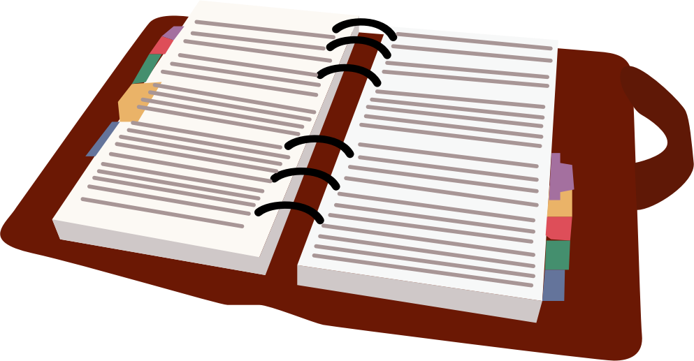 planner clipart icon