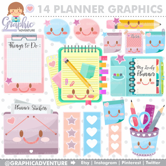 planner clipart product planning