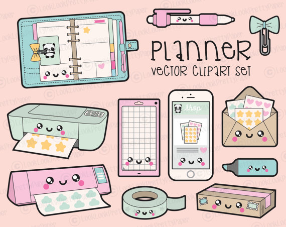 planner clipart specification