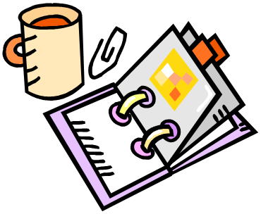 planning clipart daily plan