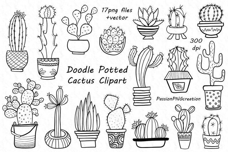 plant clipart doodle