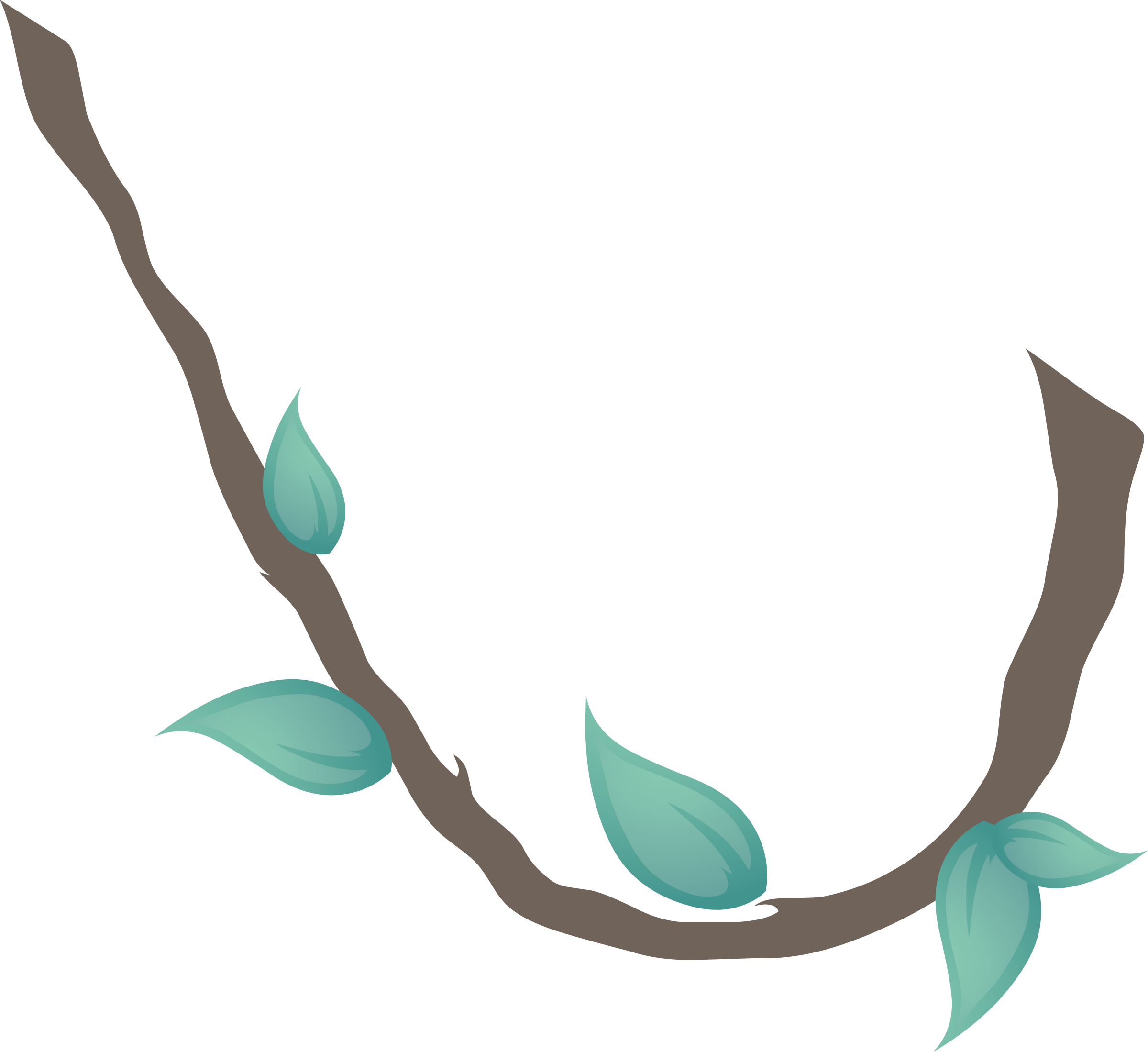 plant clipart liana