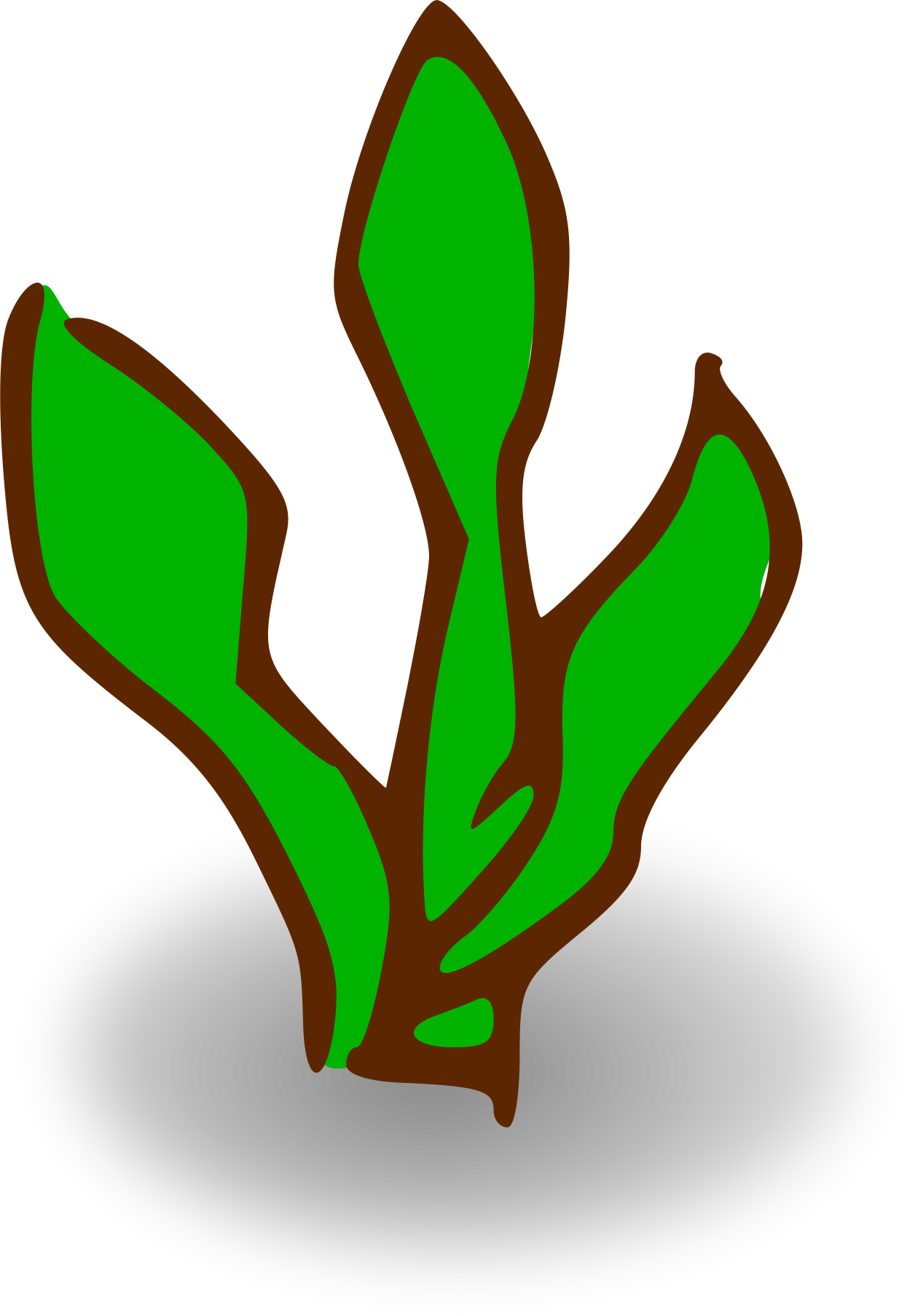 plant clipart logo