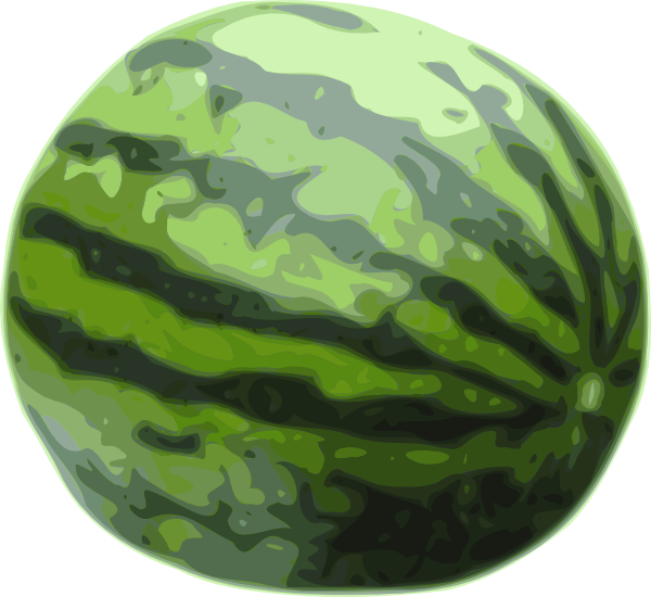 Clip art at clker. Watermelon clipart watermelon plant