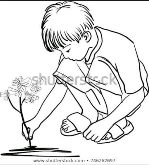 Planting clipart draw. Trees drawing at paintingvalley