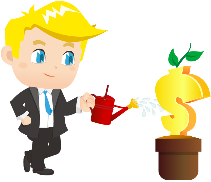 planting clipart hand holding