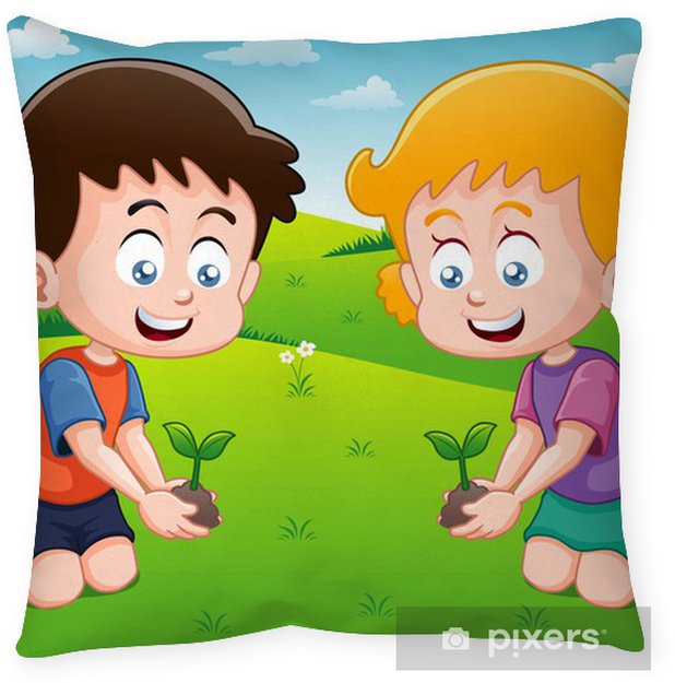 Planting clipart little plant. Kids is small in