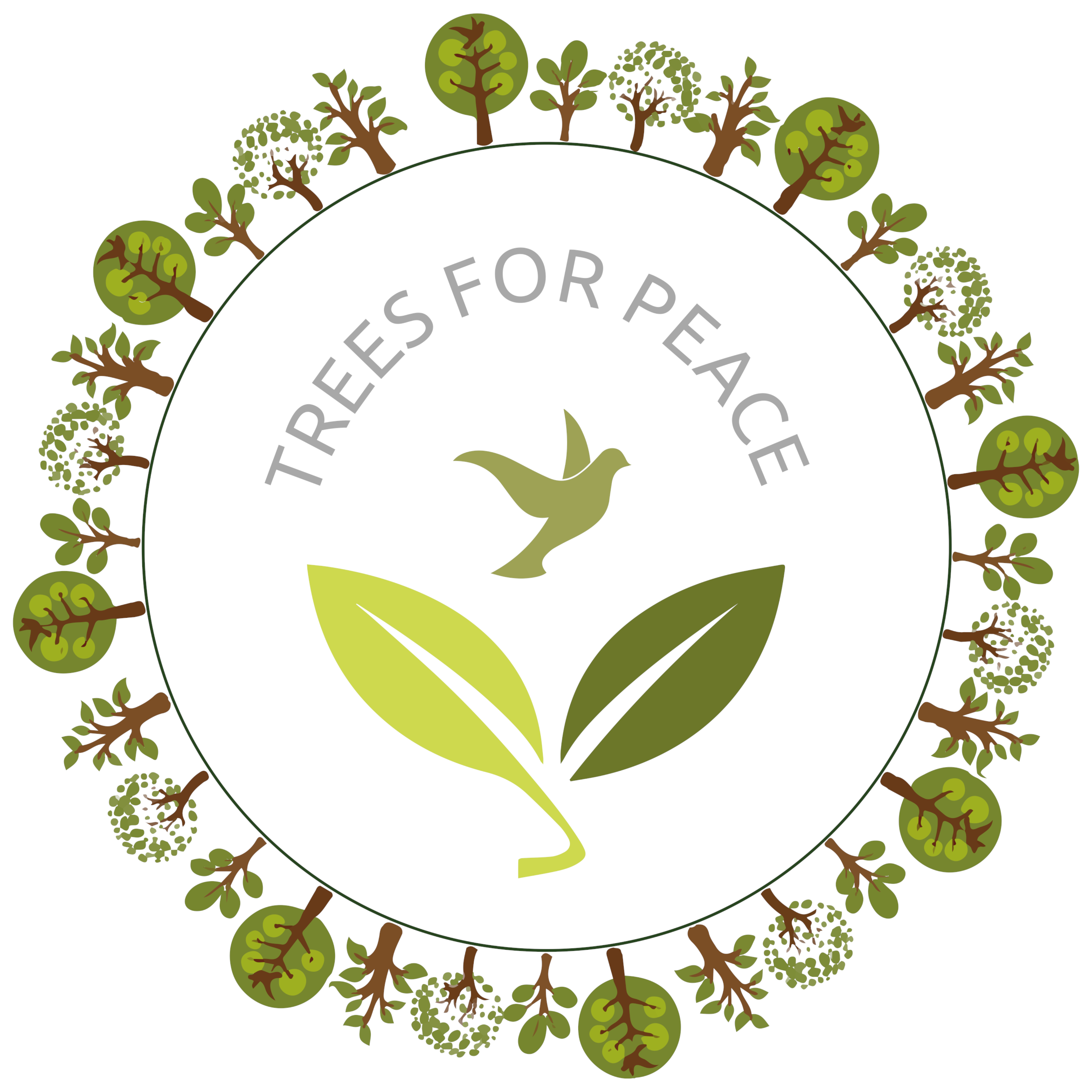 Trees for peace a. Planting clipart plant diversity