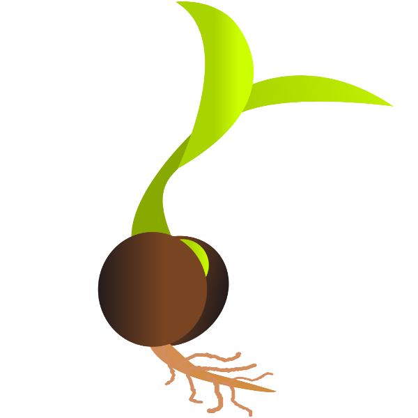 seedling clipart many plant