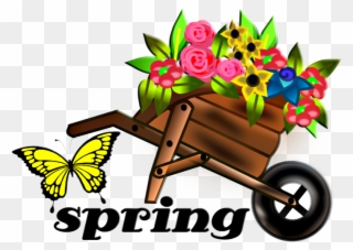 planting clipart spring