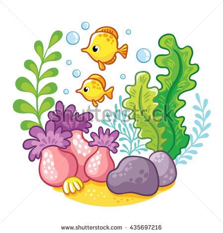 planting clipart underwater plant