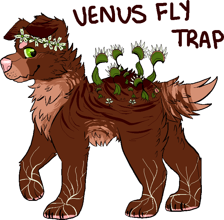 Planting clipart venus fly trap. Plant pup design gift