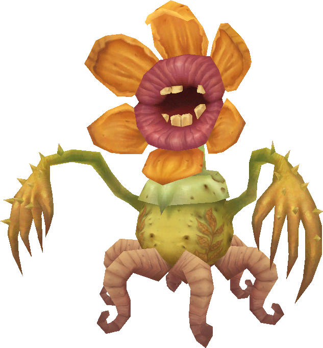 Planting clipart withered. Demonbloom grand fantasia wikia