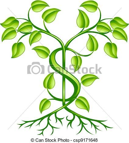 plants clipart money plant