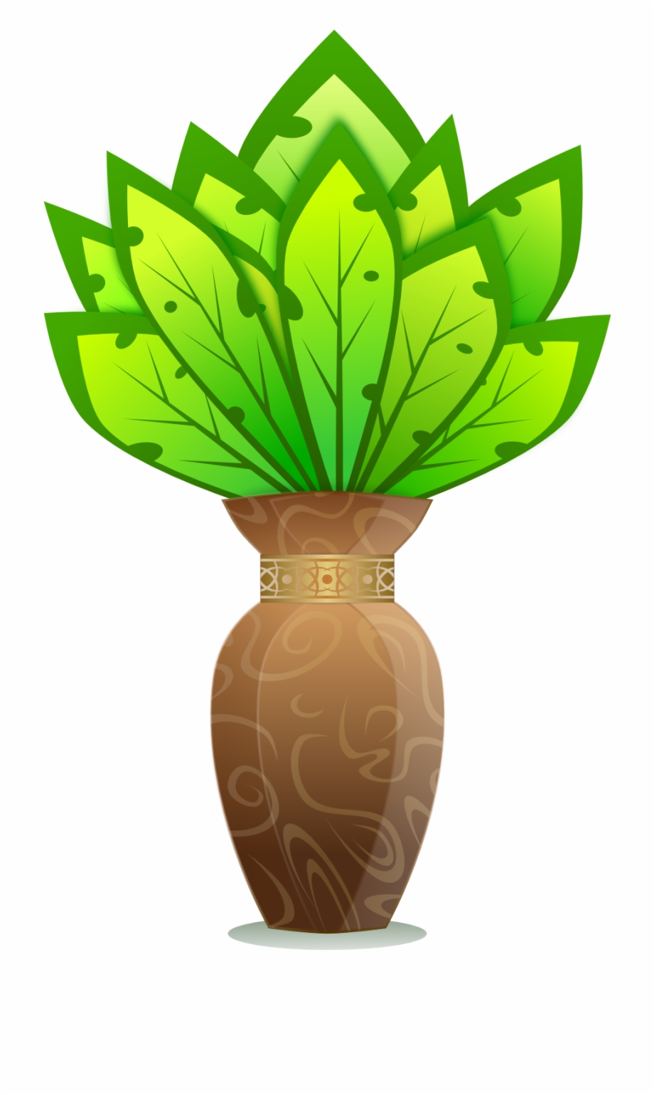 vase clipart plant