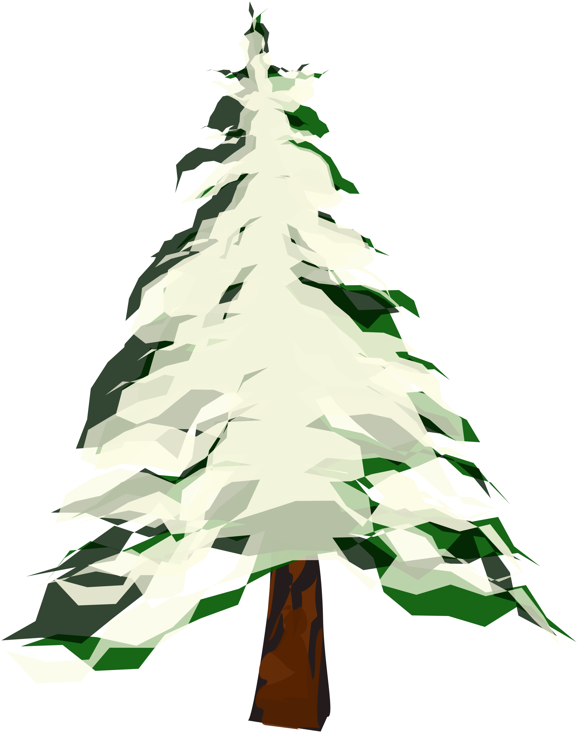 Tree big image png. Plants clipart winter