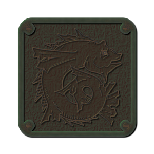 plaque clipart bronze