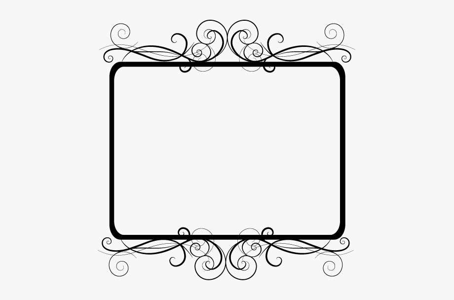 plaque clipart elegant black frame