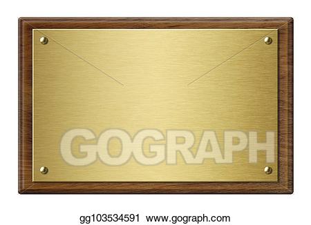 plaque clipart metal plate