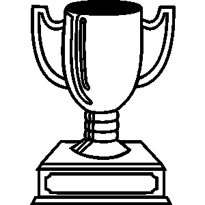 Plaque clipart trophy plaque. General artwork first place